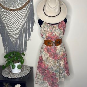 Colorful floral dress